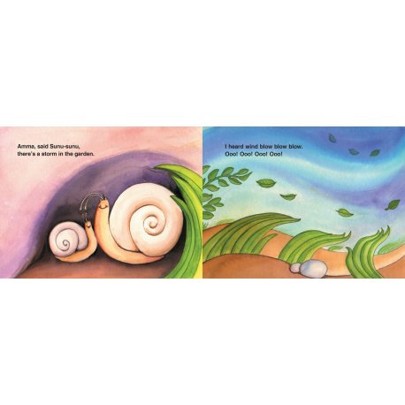 Sunu Sunu Snail - Storm in the Garden English - We Are Turners