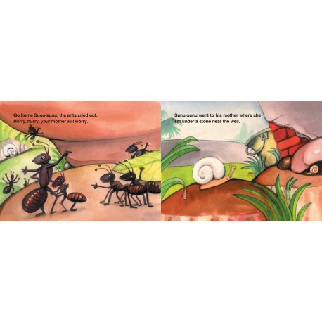 Sunu Sunu Snail - Storm in the Garden English - We Are Turners