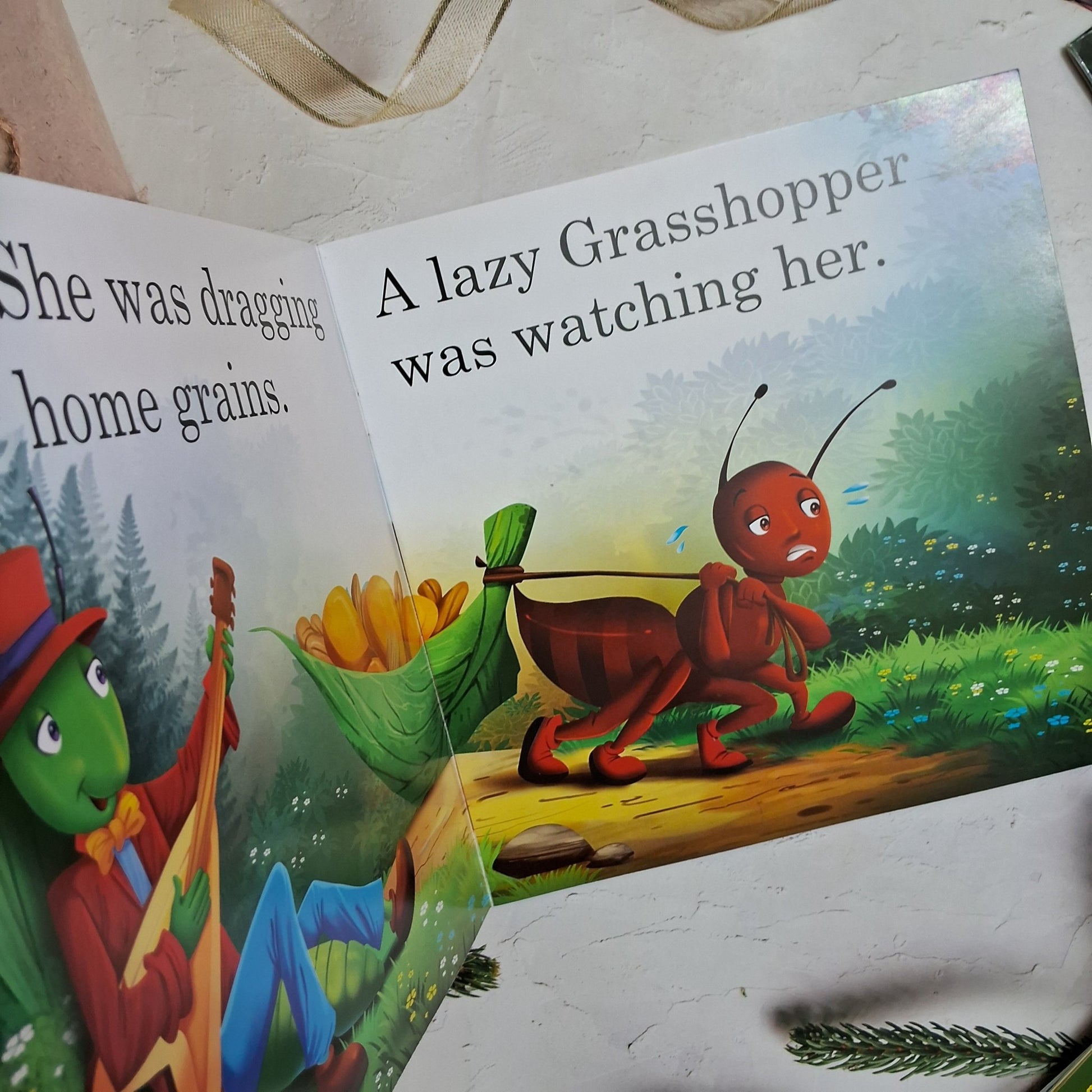 The Ant and the Grasshopper - Large Print - We Are Turners