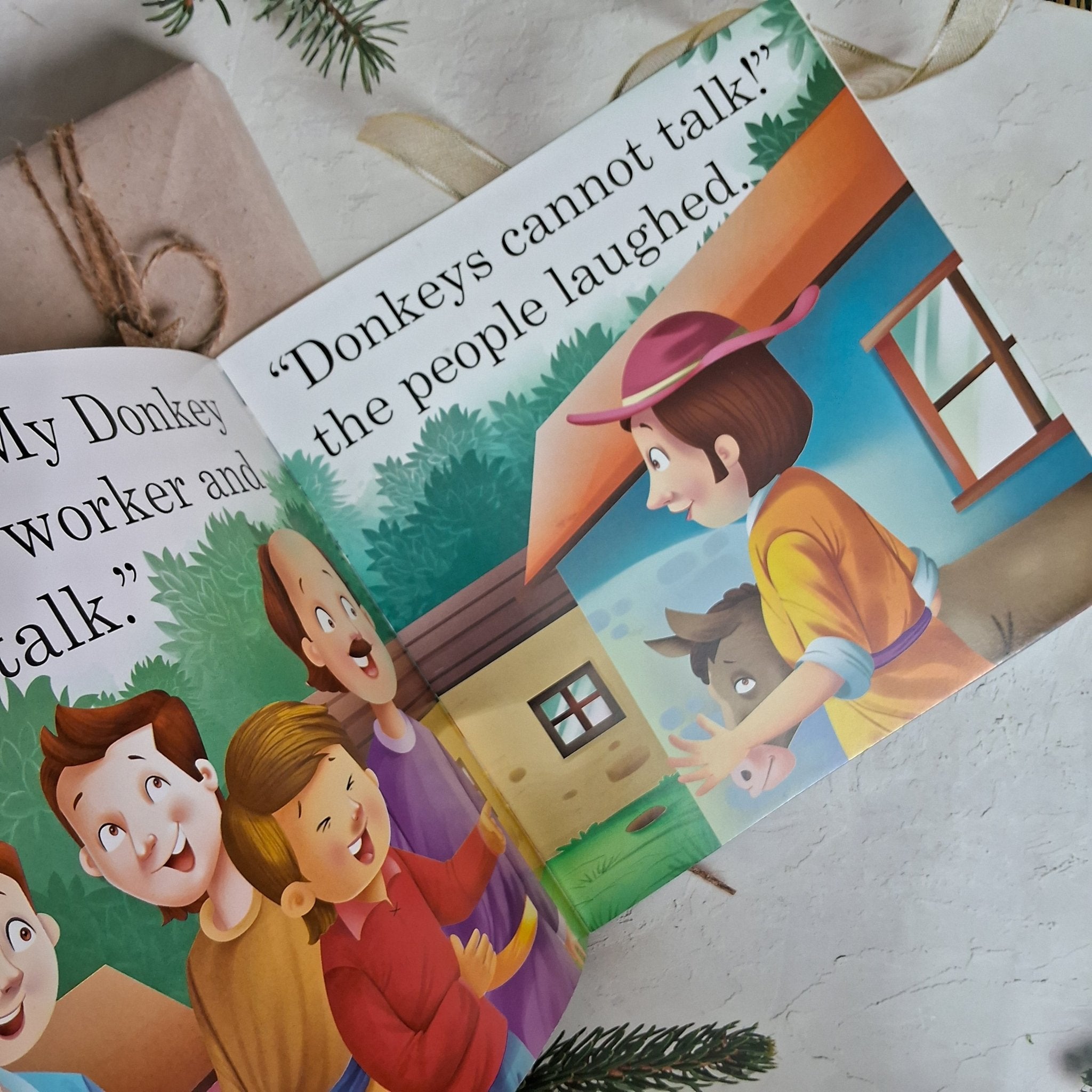 The Donkey who Spoke - Large Print - We Are Turners