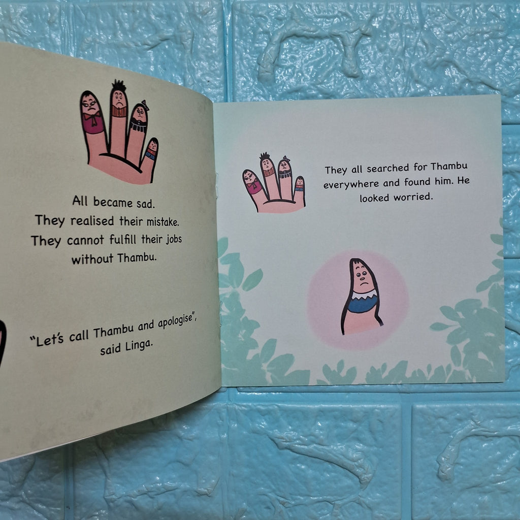 The Five Little Finger Friends - We Are Turners