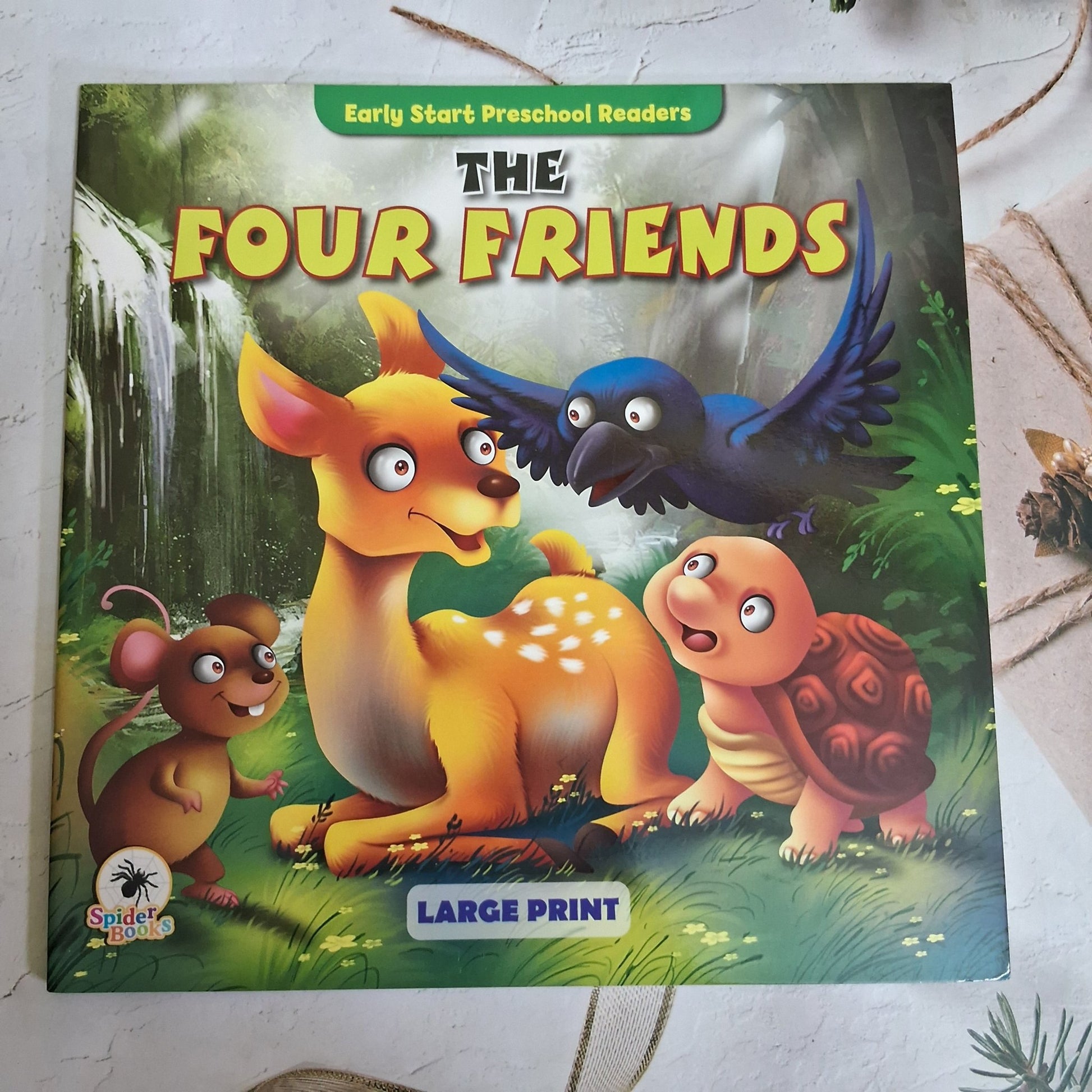 The Four Friends - Large Print - We Are Turners