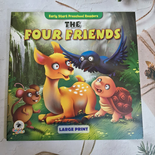 The Four Friends - Large Print - We Are Turners