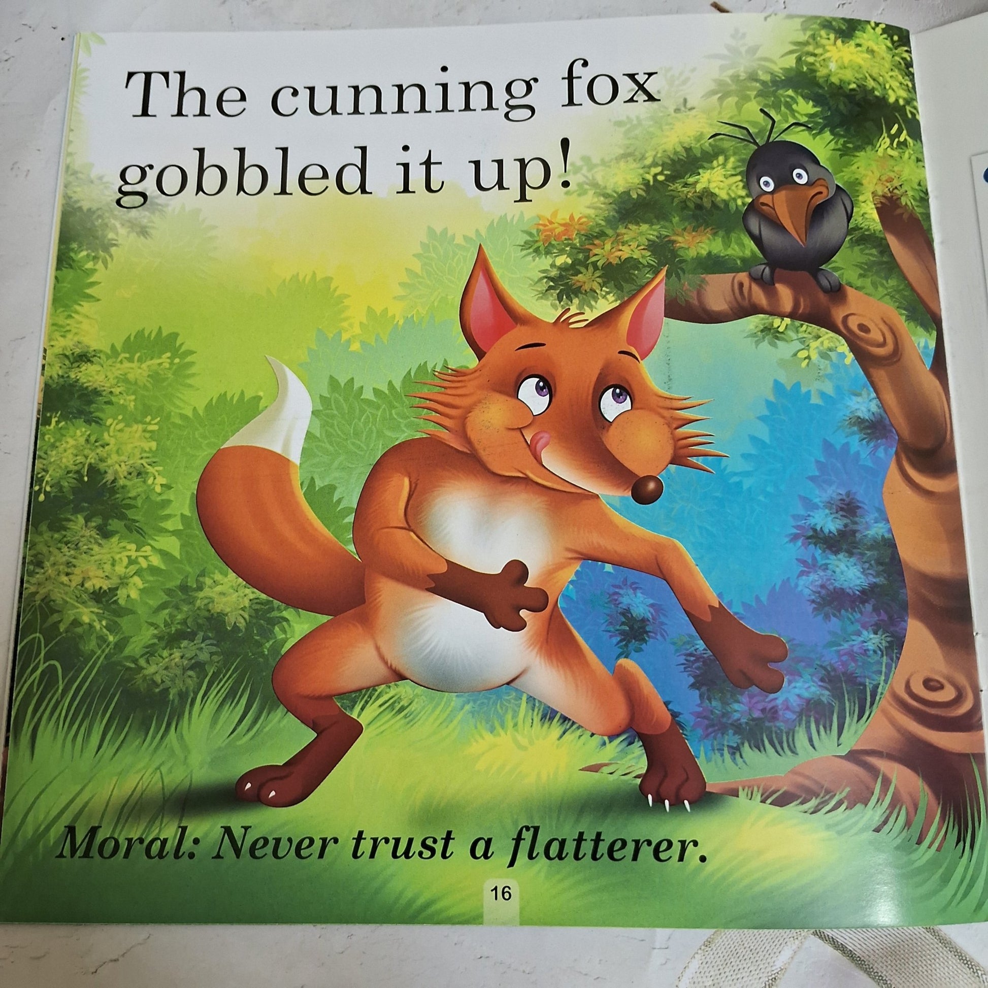 The fox and The Crow - Large Print - We Are Turners