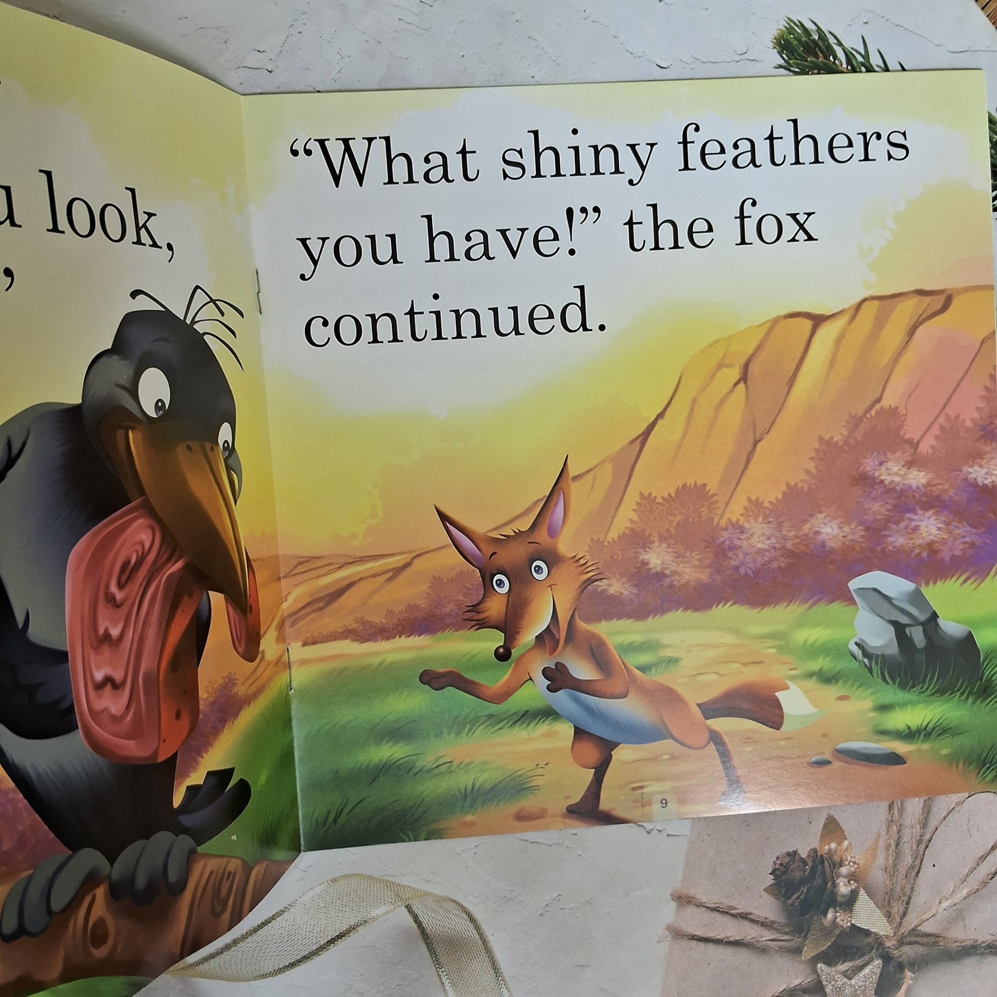 The fox and The Crow - Large Print - We Are Turners