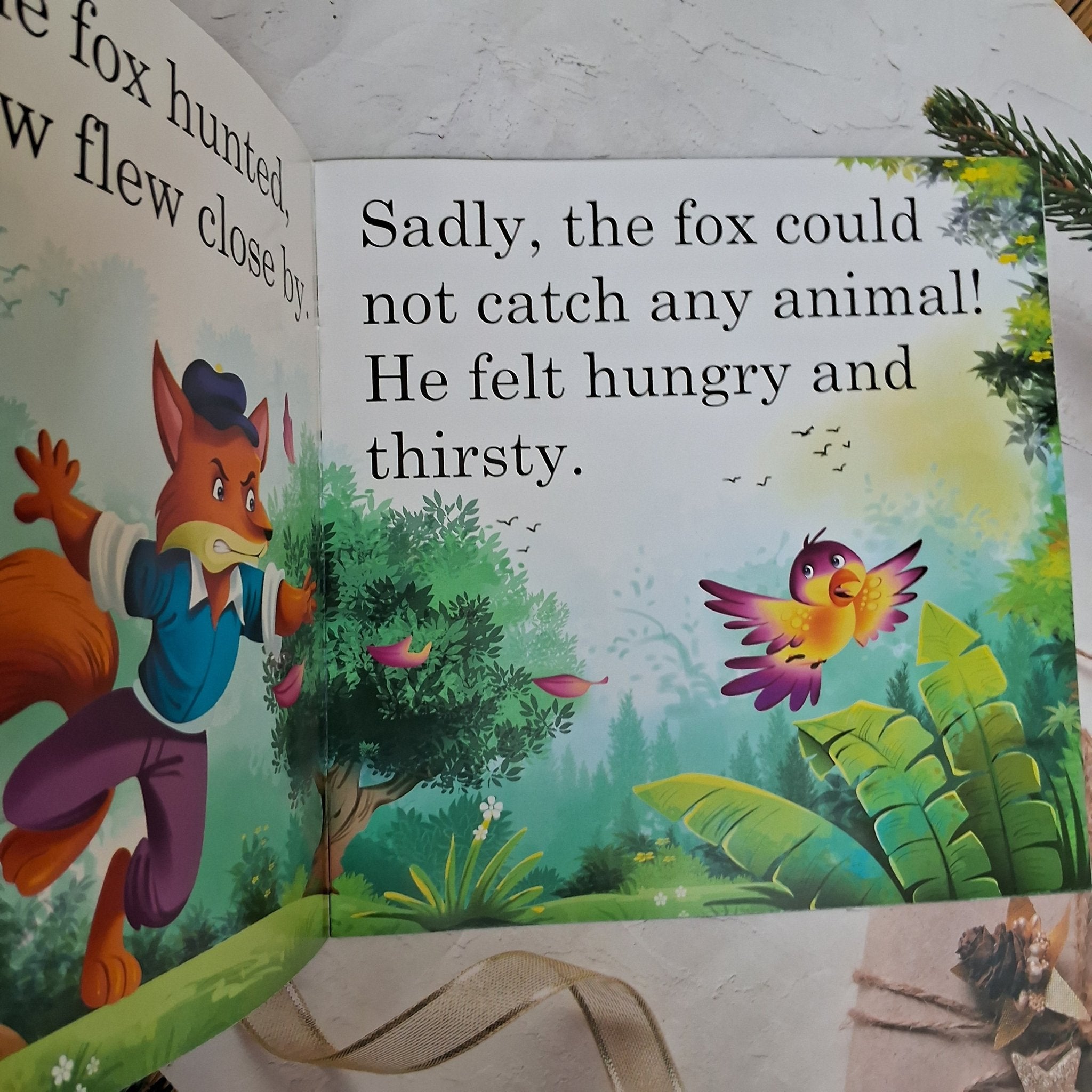 The Fox and the Sour Grapes - Large Print - We Are Turners