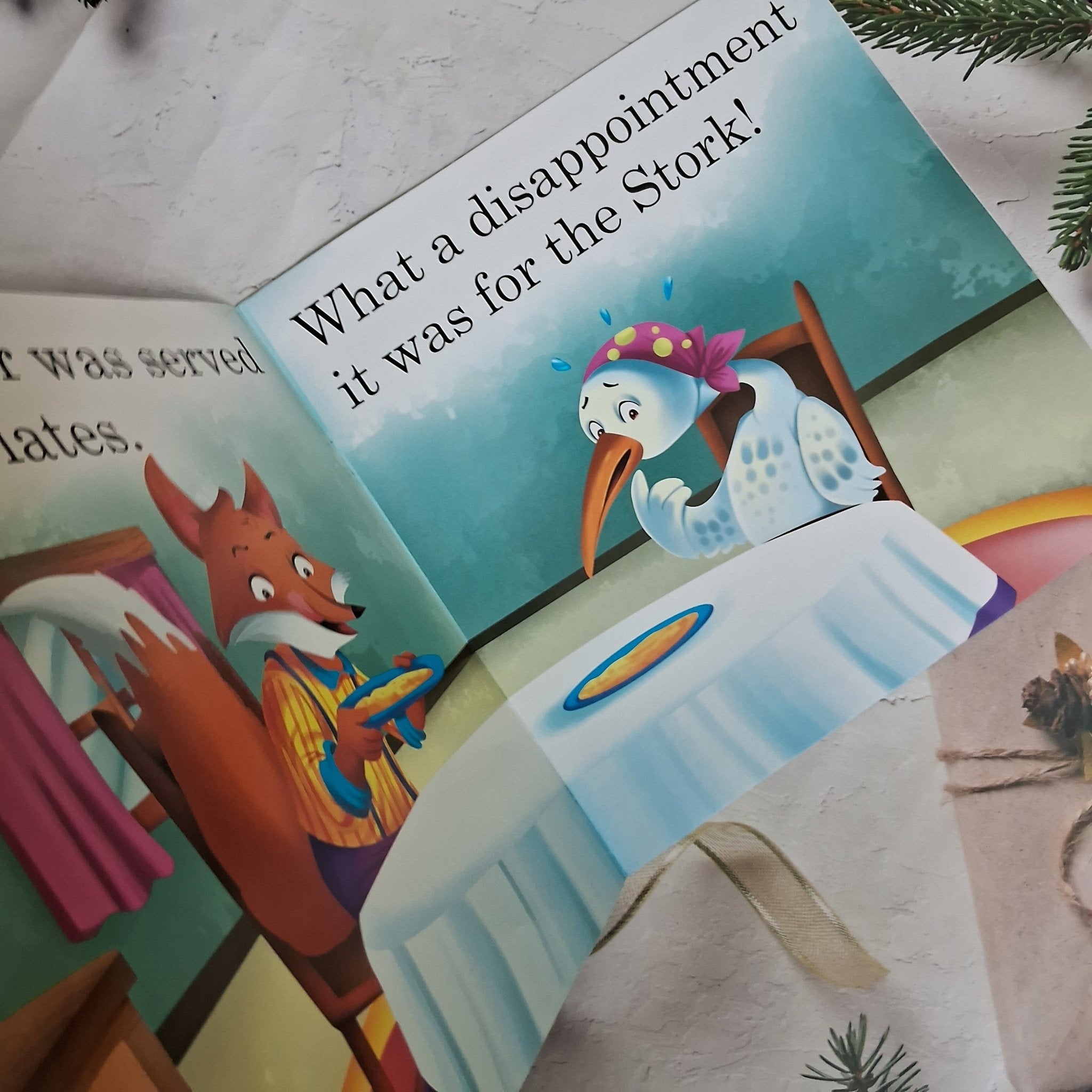 The Fox and the Stork - Large Print - We Are Turners