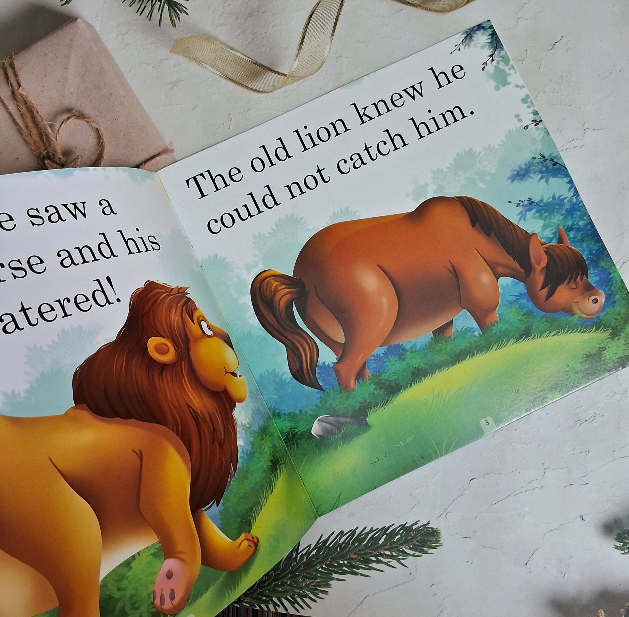 The Horse and the Lion - Large Print - We Are Turners