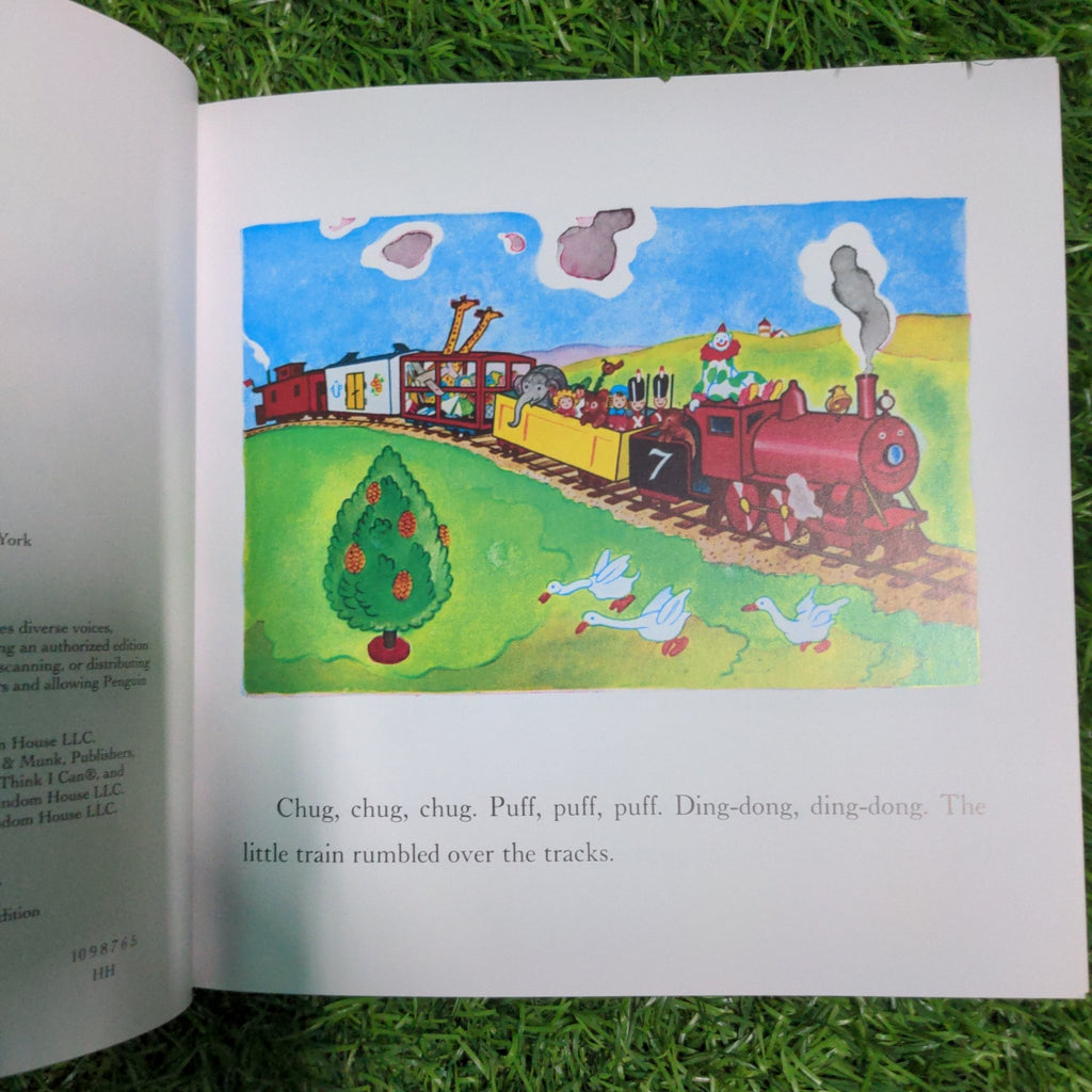 The Little Engine That Could - New Paperback with Stickers - We Are Turners