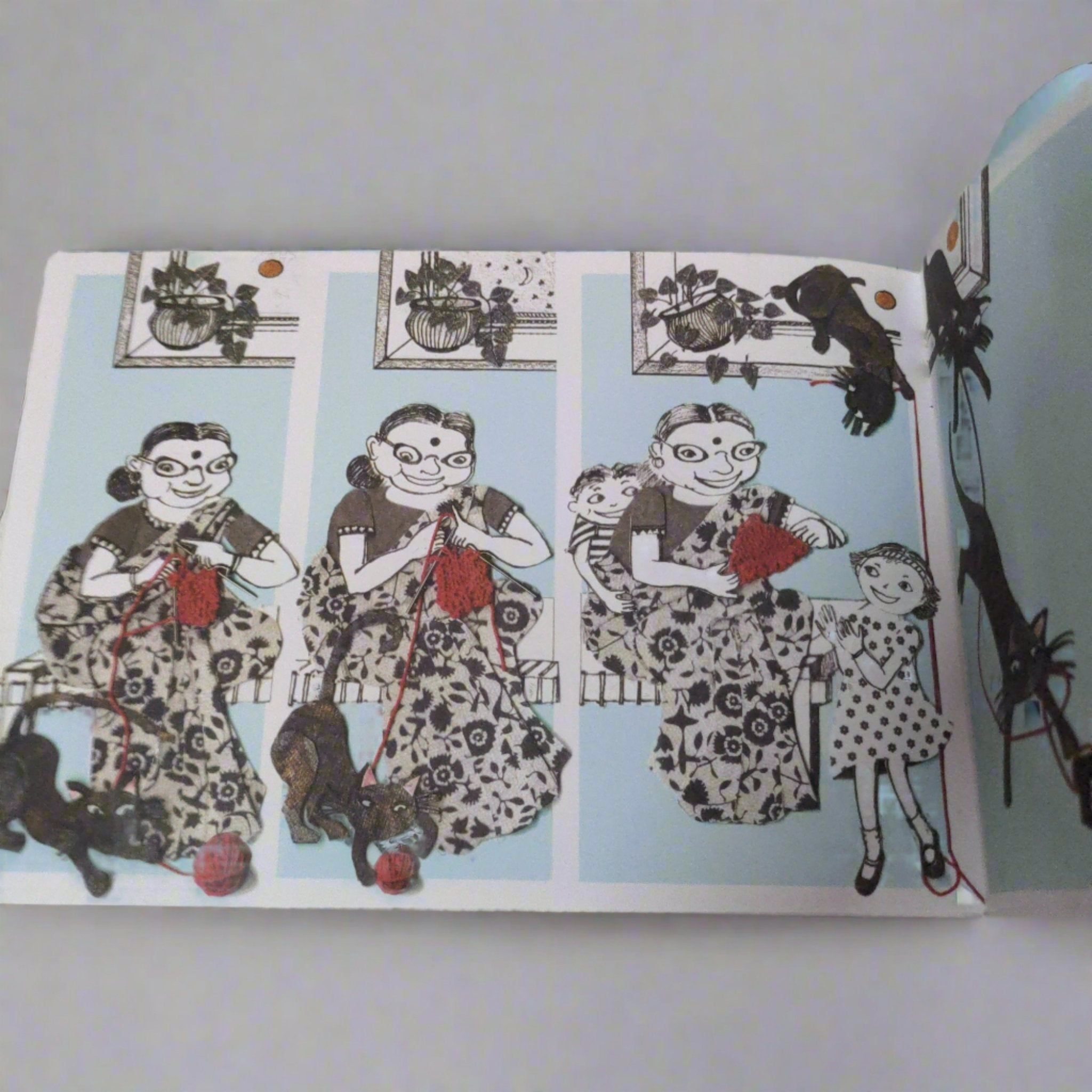 The Little Red String (Wordless) - Pratham English - We Are Turners