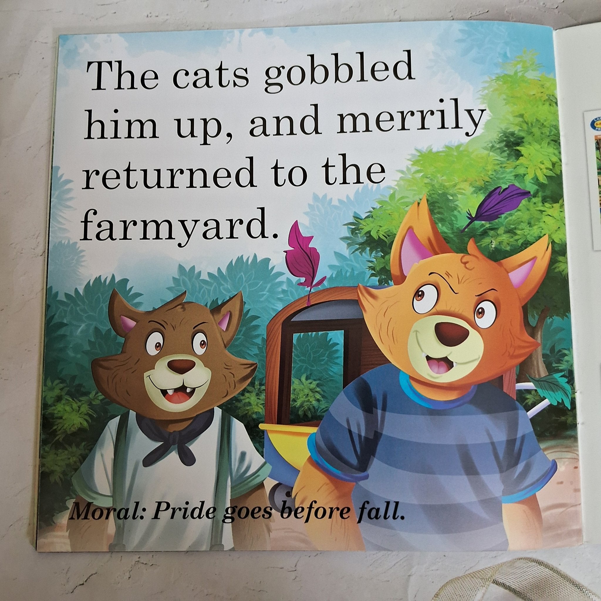 The Rooster and the Cats - Large Print - We Are Turners