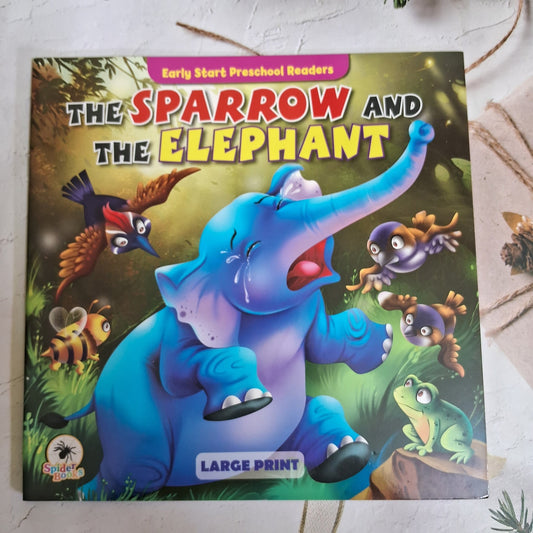 The Sparrow and the Elephant - Large Print - We Are Turners