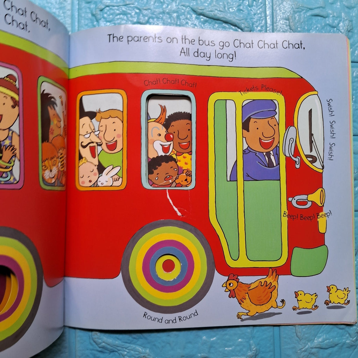 The Wheels on the Bus - Very Good Condition Paperback - We Are Turners