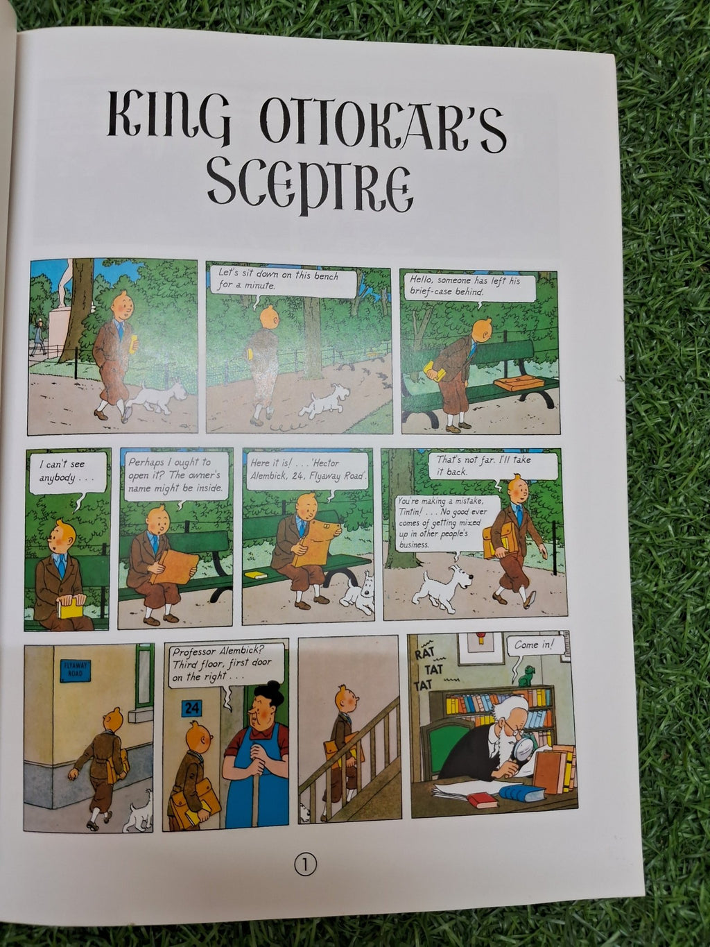 Tintin King ottokar's sceptre - We Are Turners