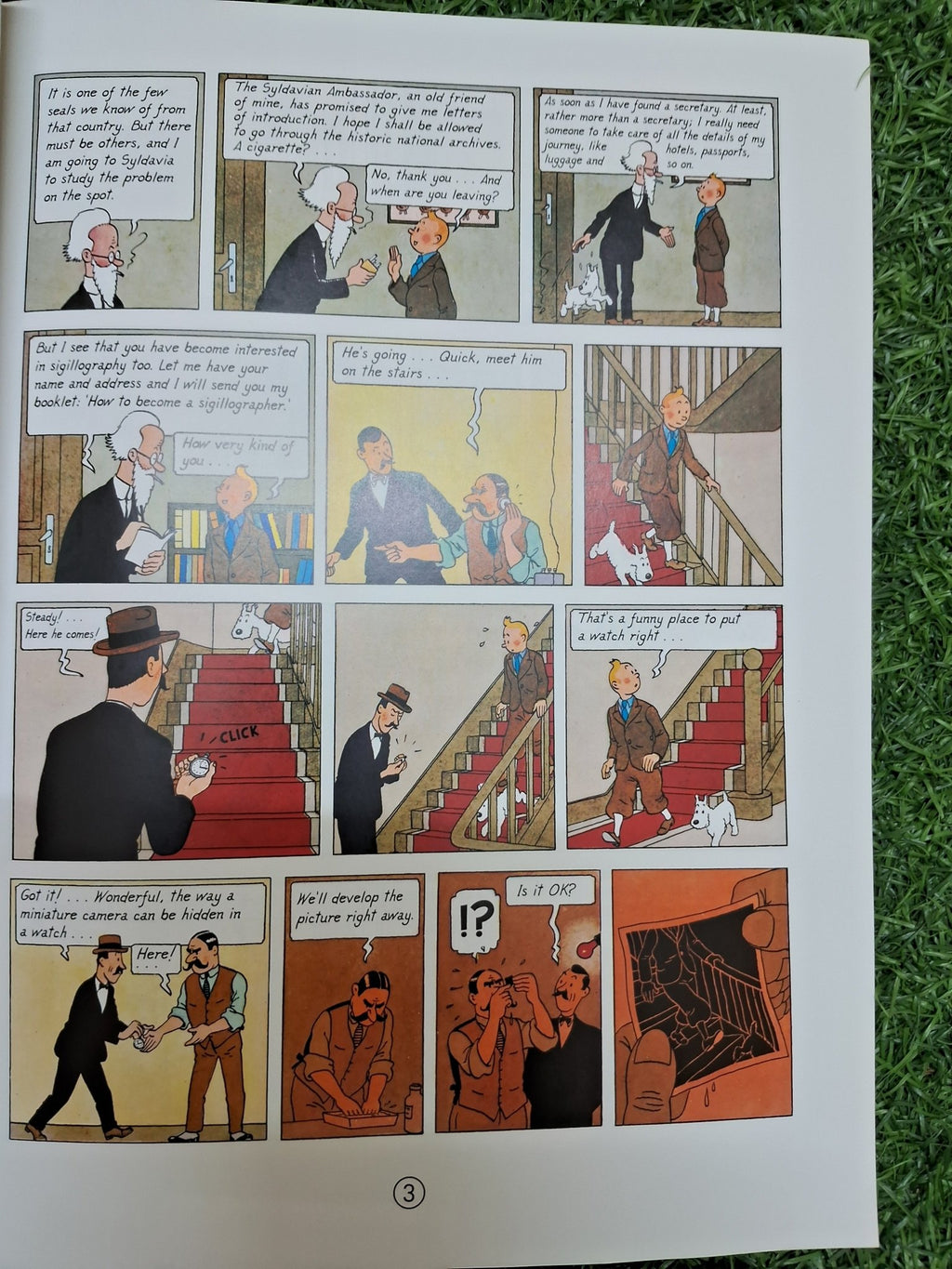 Tintin King ottokar's sceptre - We Are Turners