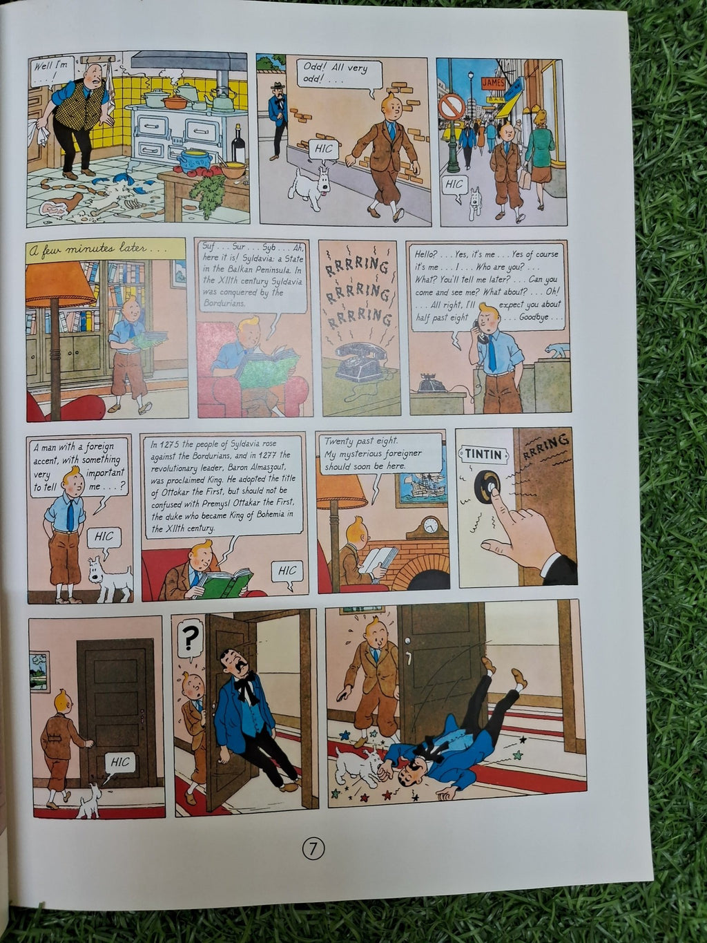 Tintin King ottokar's sceptre - We Are Turners