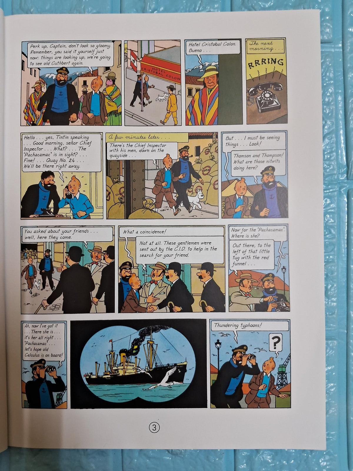 Tintin - Prisoners of the sun - We Are Turners