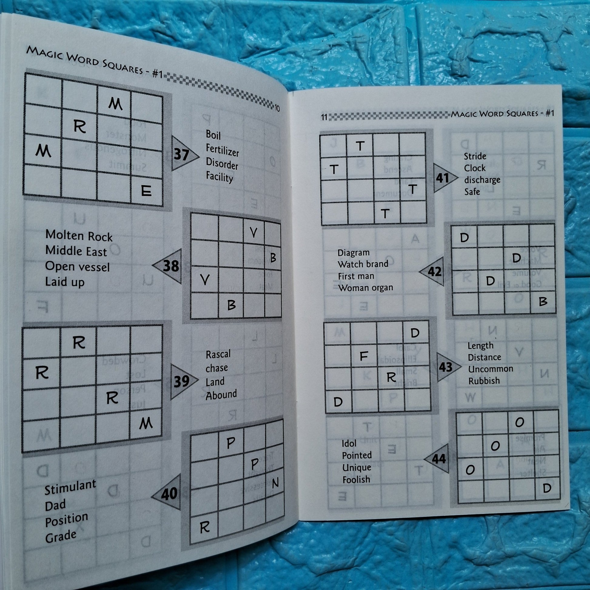 Word Games - Magic Word Square - We Are Turners