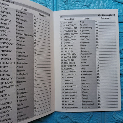 Word Games - Word Scramble - We Are Turners