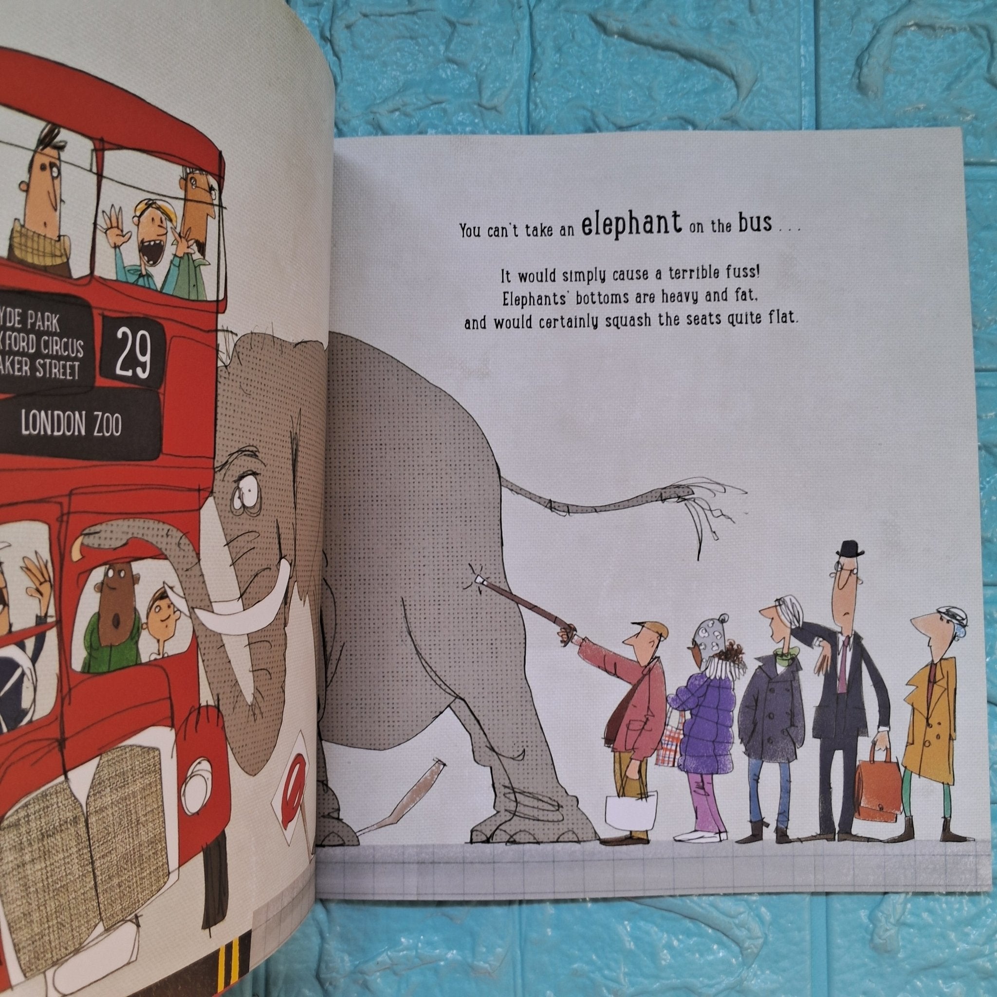 You Can't Take An Elephant On the Bus - New Paperback - We Are Turners