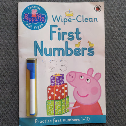 Clearance - First Numbers - Wipe and Clean