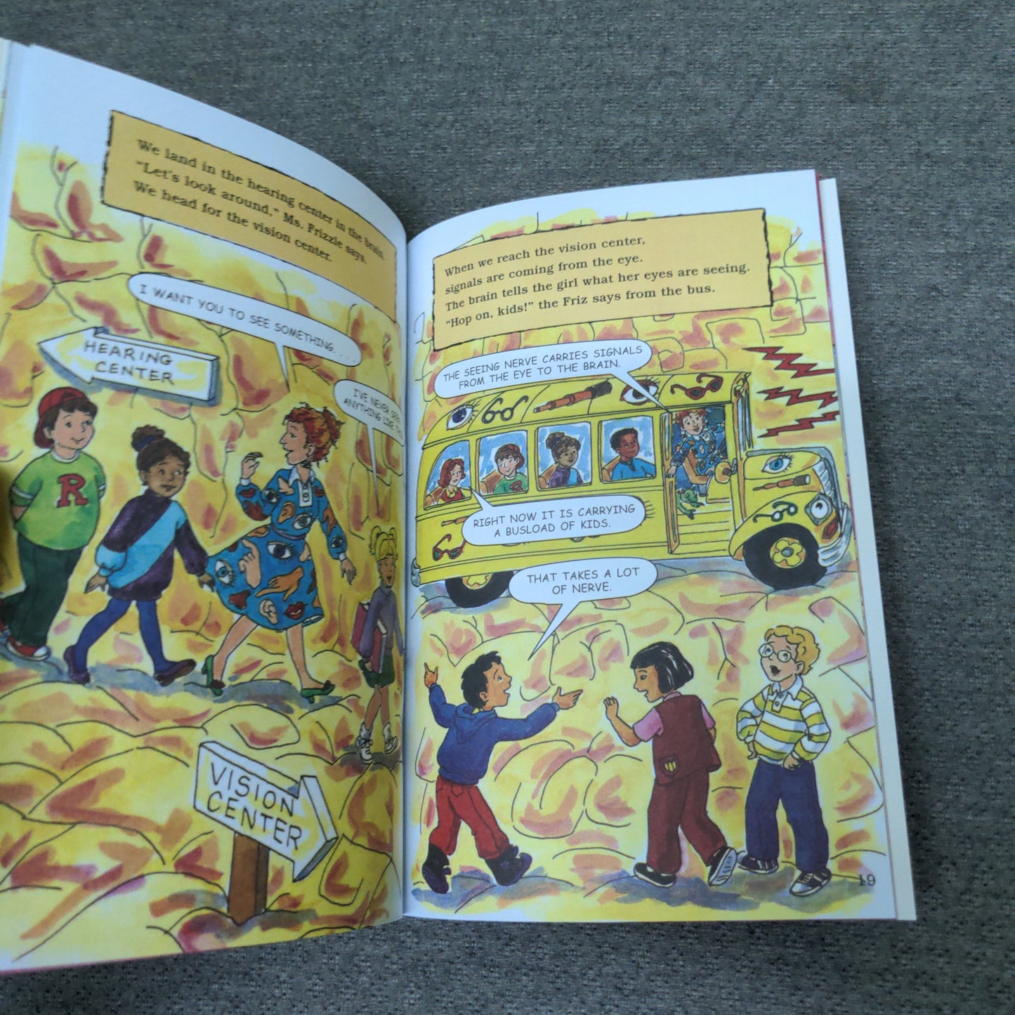 Comes to Its Senses - Magic School Bus