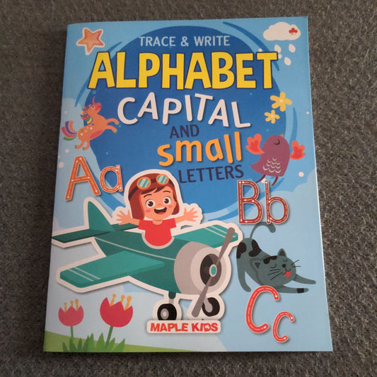 Alphabet Capital and Small Letters - Trace and Write