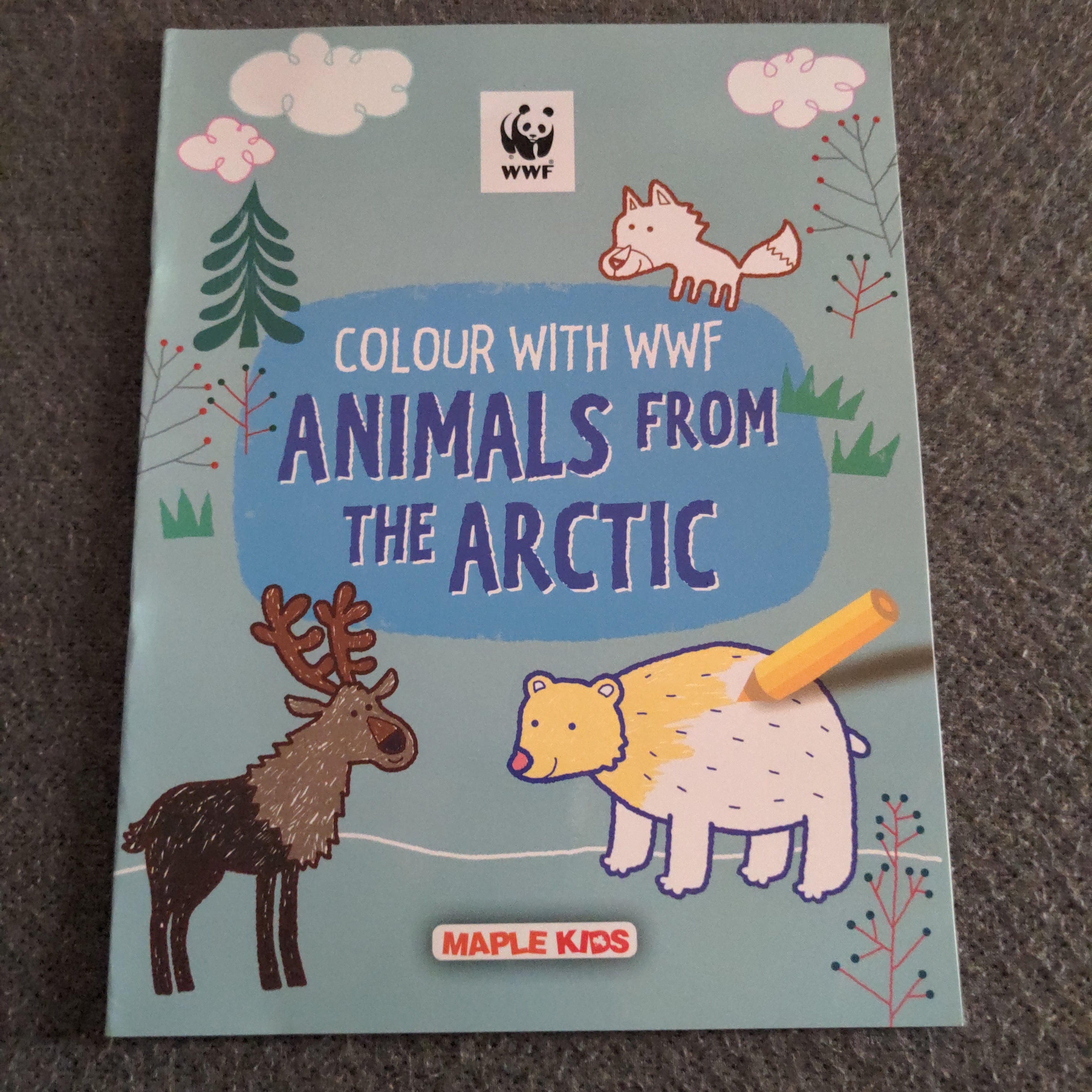 Animals from the Arctic - Colour with WWF