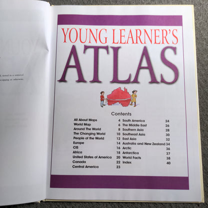 Young Learners Atlas - Very Good Condition