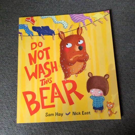 Do not wash this Bear