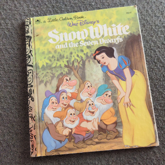 Walt Disney's Snow White and Seven Dwarfs - Little Golden Book
