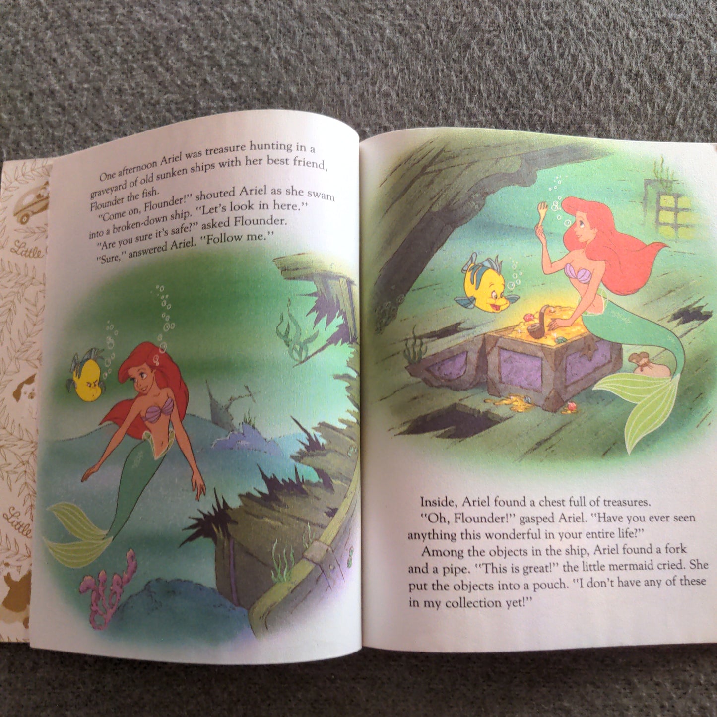Walt Disney's The Little Mermaid - Little Golden Book