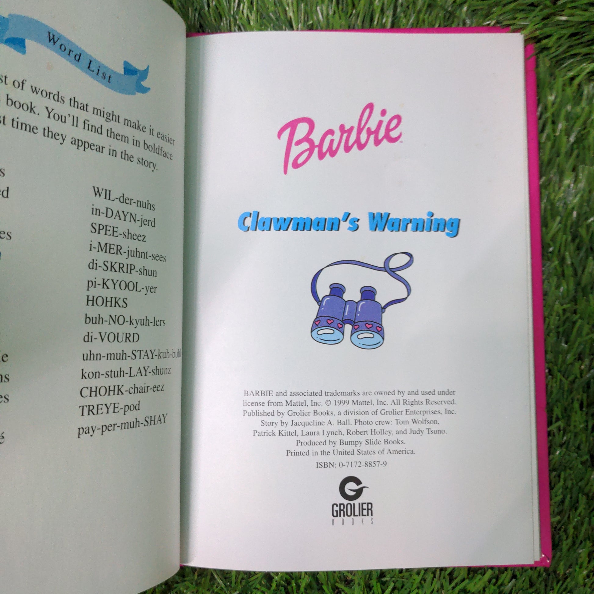 Barbie Clawmans Warning