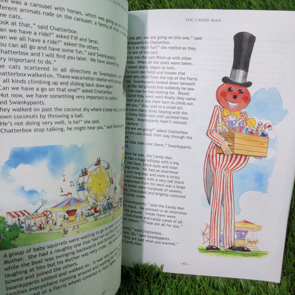The Magical Journey of a Cat called Swanky pants