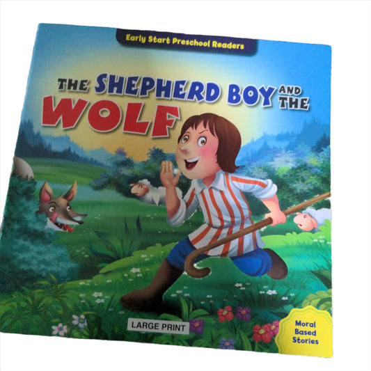 The Shepherd Boy and the Wolf - Large Print