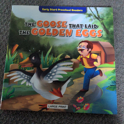 The Goose that Laid the Golden Eggs - Large Print