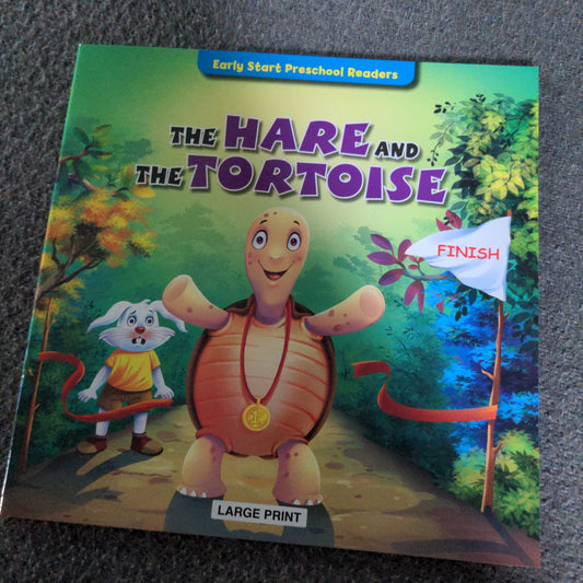 The Hare and the Tortoise - Large Print