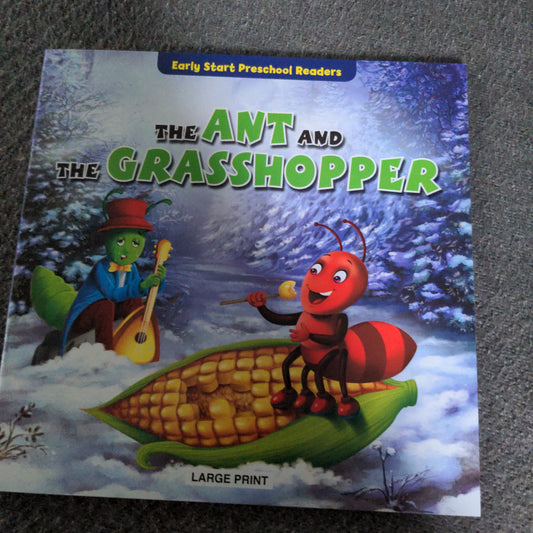 The Ant and the Grasshopper - Large Print