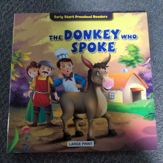 The Donkey who Spoke - Large Print