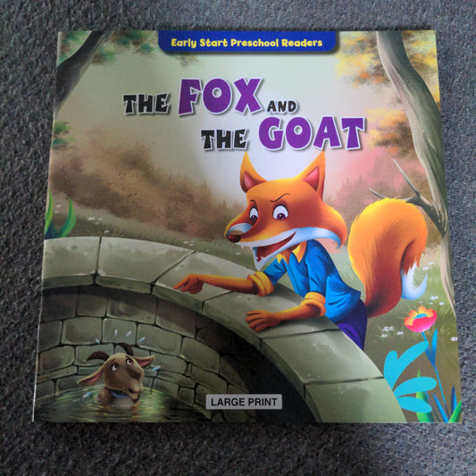 The Fox and the Goat - Large Print