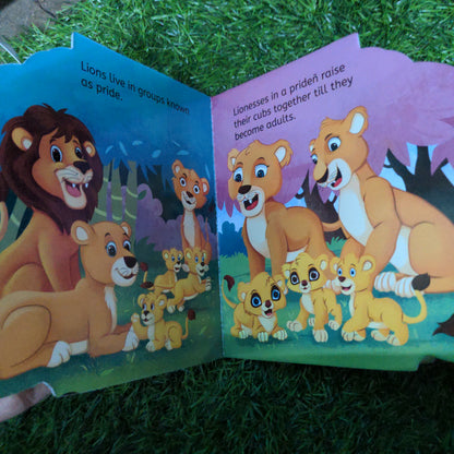 Lion - Shaped Board Book