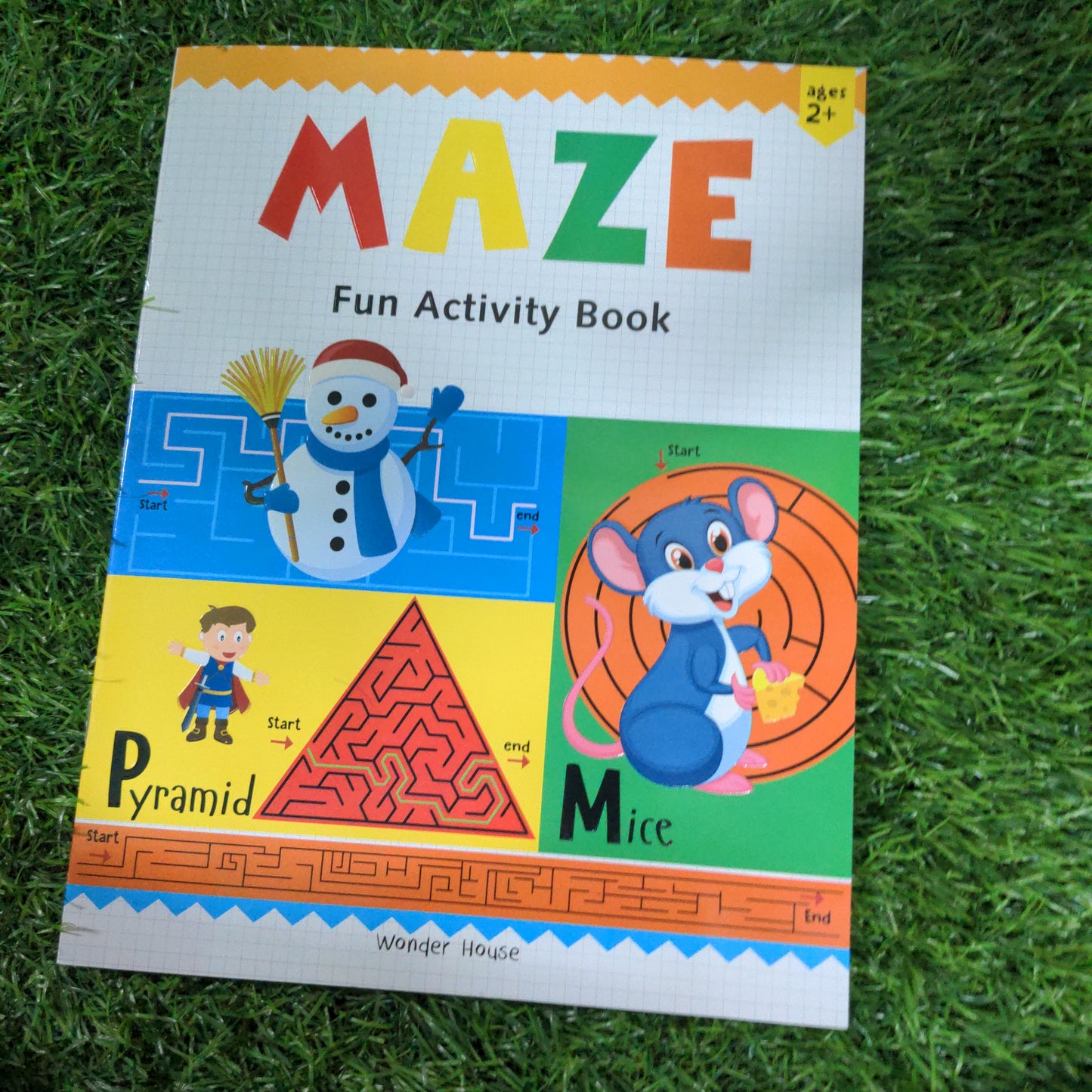 Preschool Activity Book: Maze - Fun Activity Book For Kids