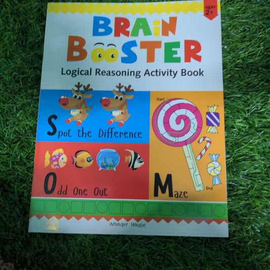 Brain Booster - Logical Reasoning Activity Book For Kids