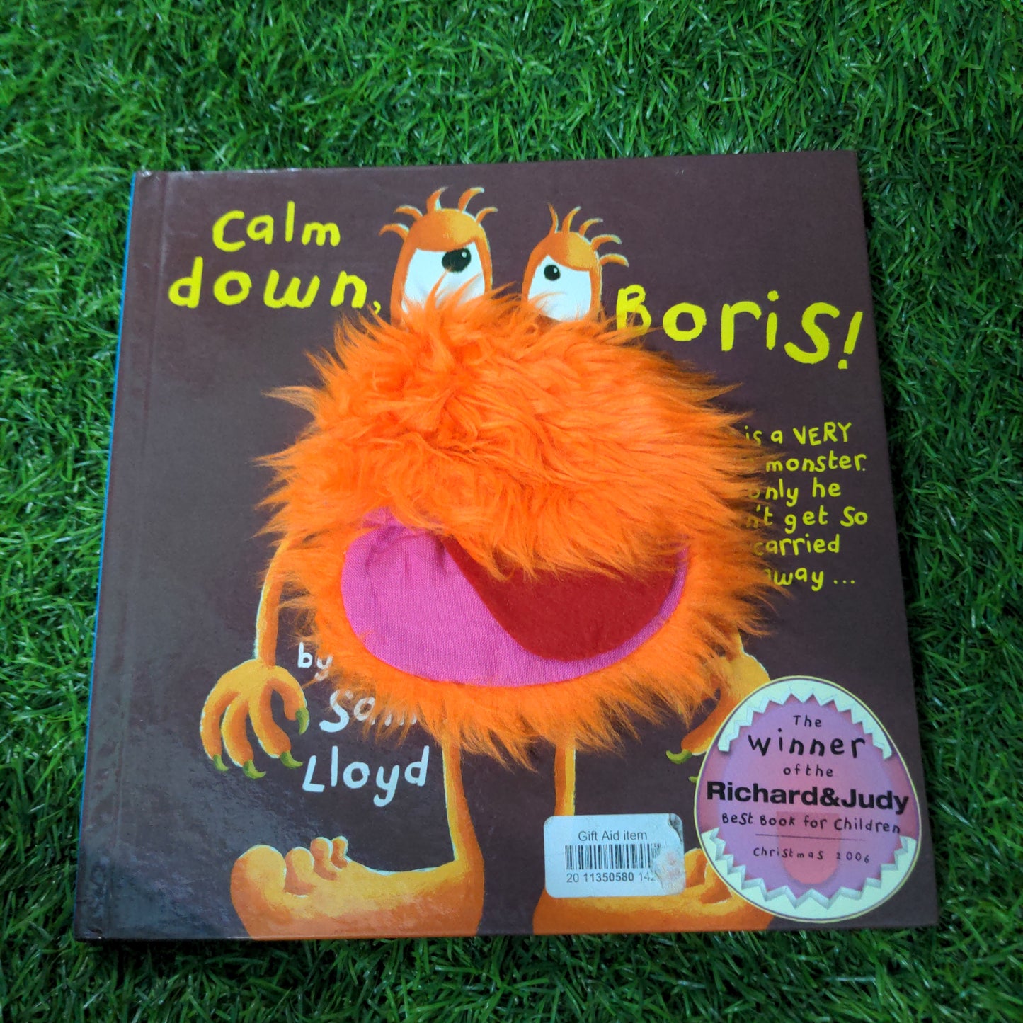 Calm it down Boris - Puppet Book