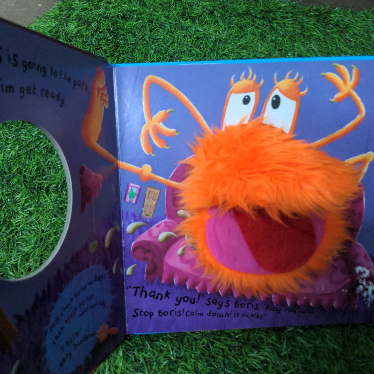 Calm it down Boris - Puppet Book
