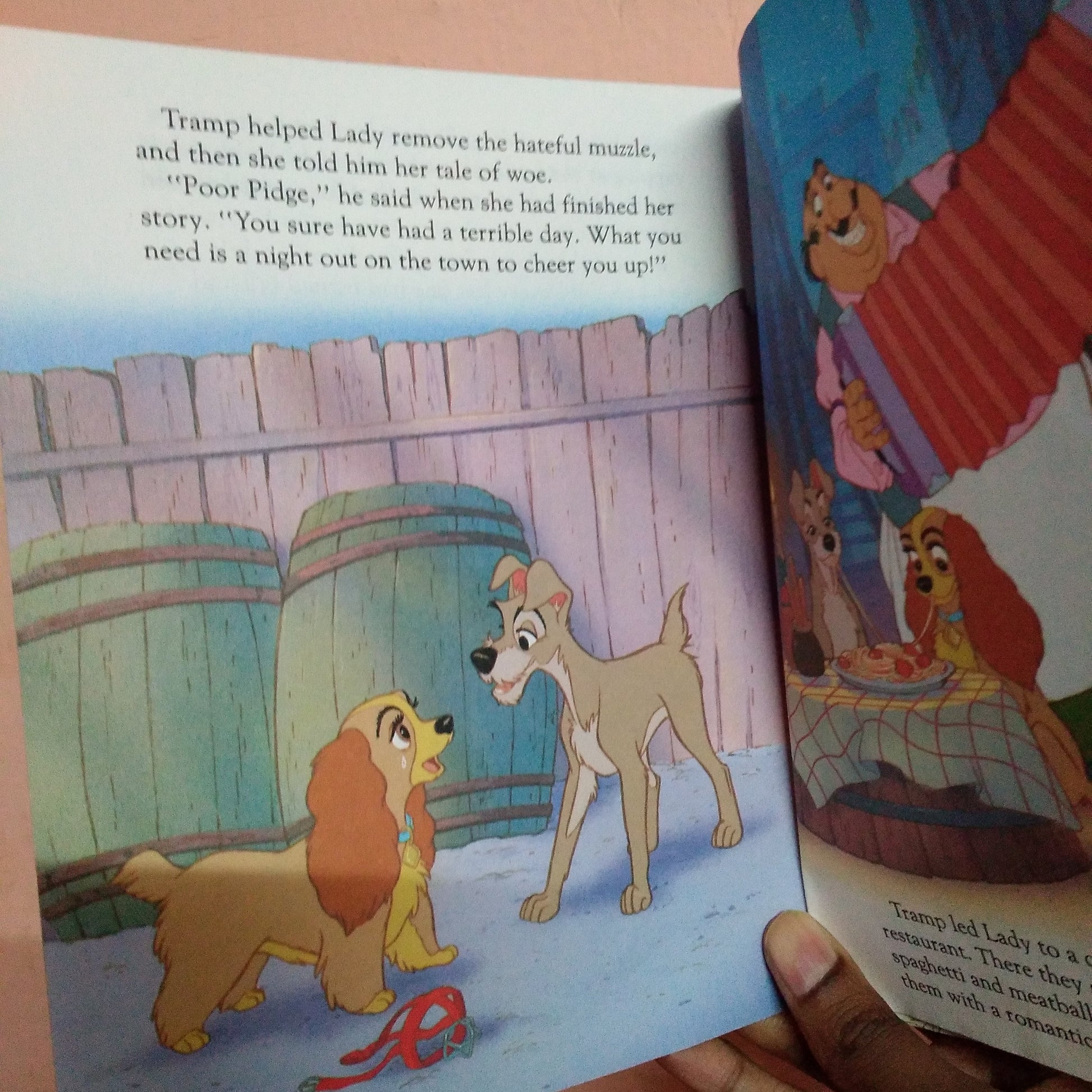 Walt Disney's Lady and the Tramp - Little Golden Book