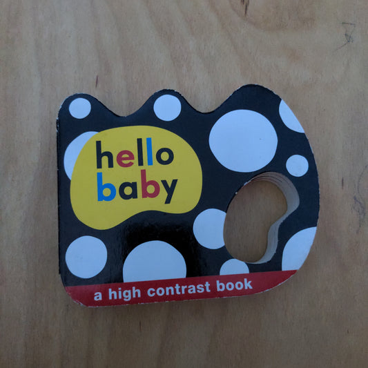 Hello Baby - High Contrast Book - Excellent condition