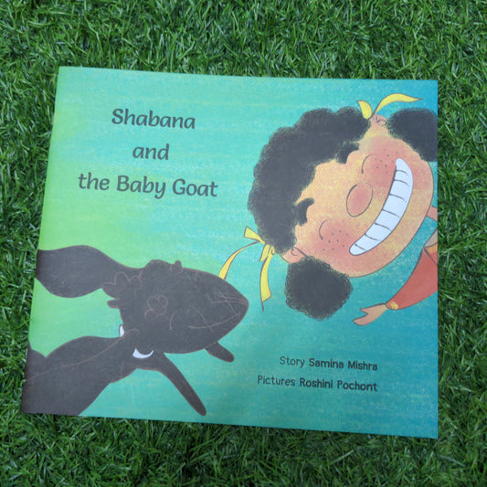 SHABANA AND THE BABY GOAT