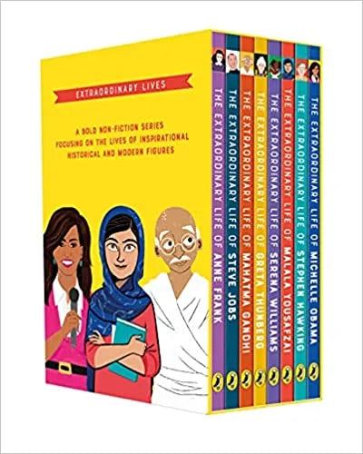 Extraordinary Lives  Set 8 Books