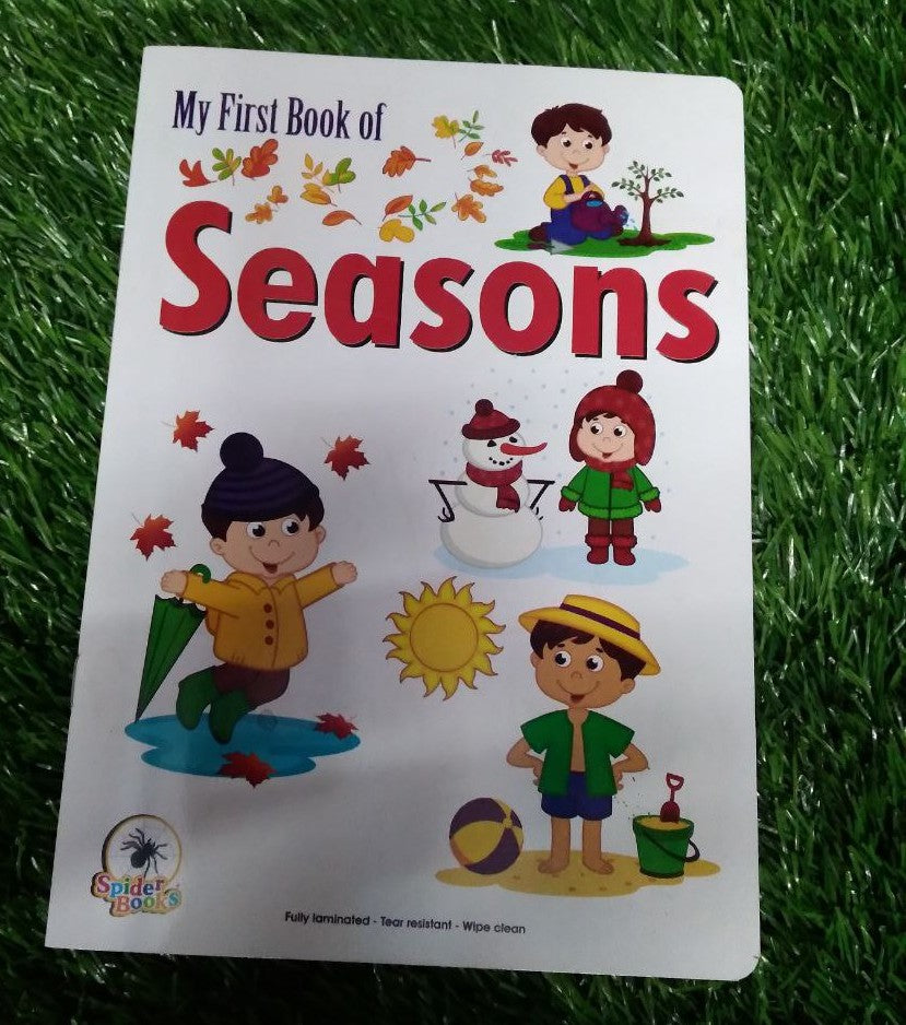 My First Book of Seasons - Laminated